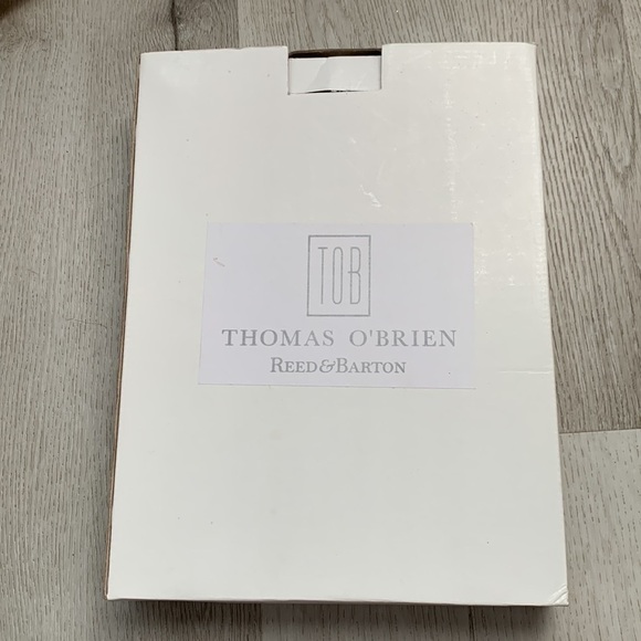 Thomas O'Brien by Reed & Barton Landon 22-Inch Nickel Plate Cocktail Tray NIB - Picture 14 of 16